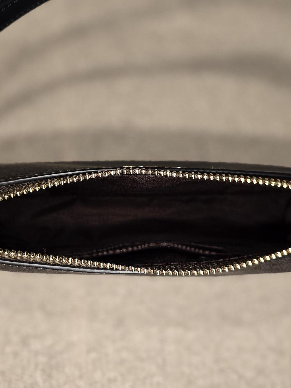 COACH Nolita 19 in Brown/Black - Gold Hardware - Picture 4 of 4